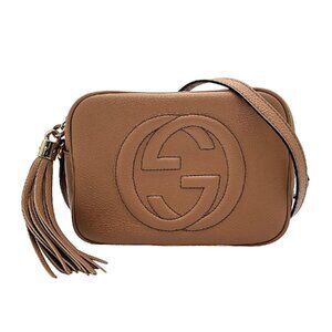 GUCCI Soho Shoulder Bag Disco Camera Crossbody